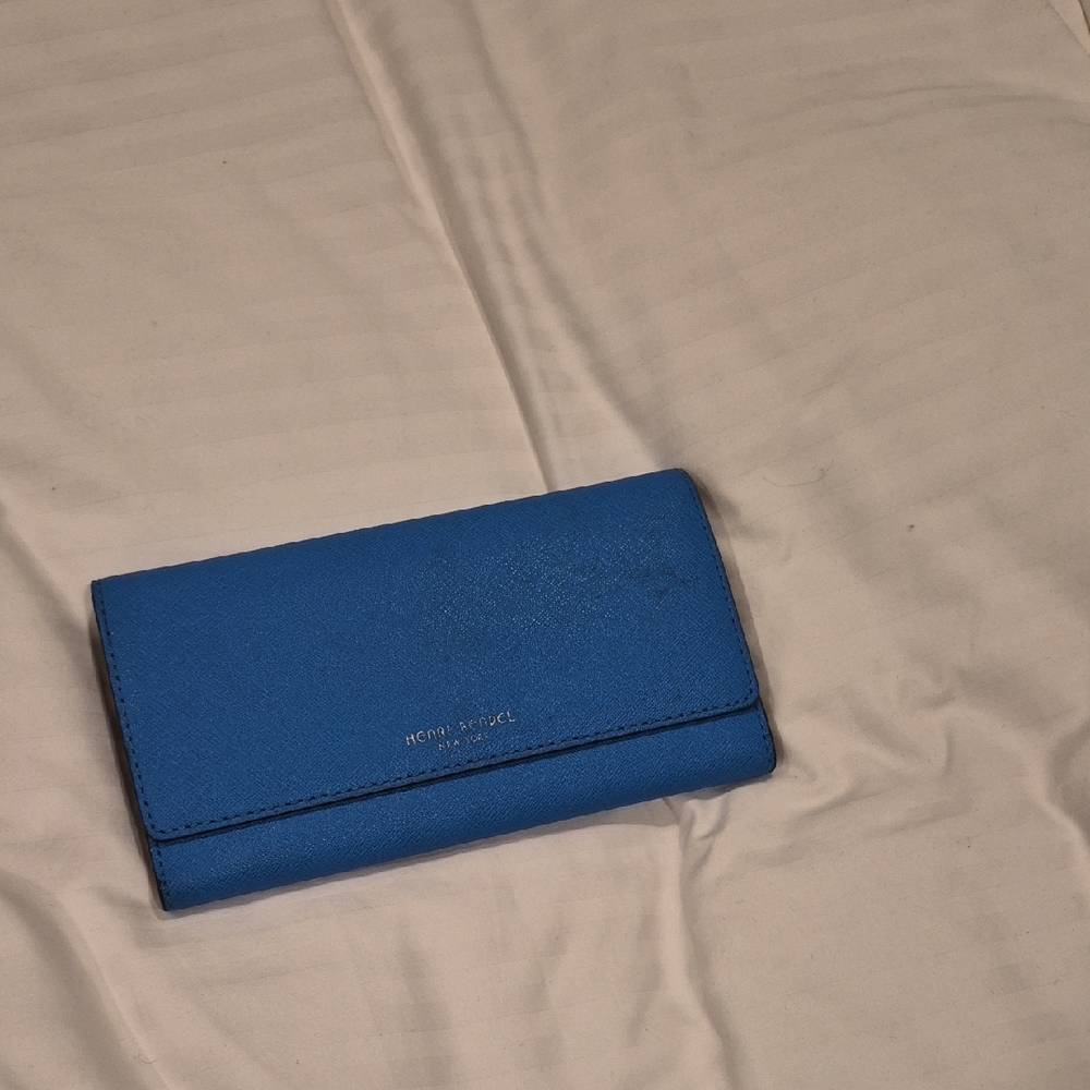 Henri Bendel Vibrant Blue Wallet